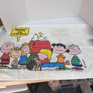 Vintage 70s Peanuts Sheets - Etsy