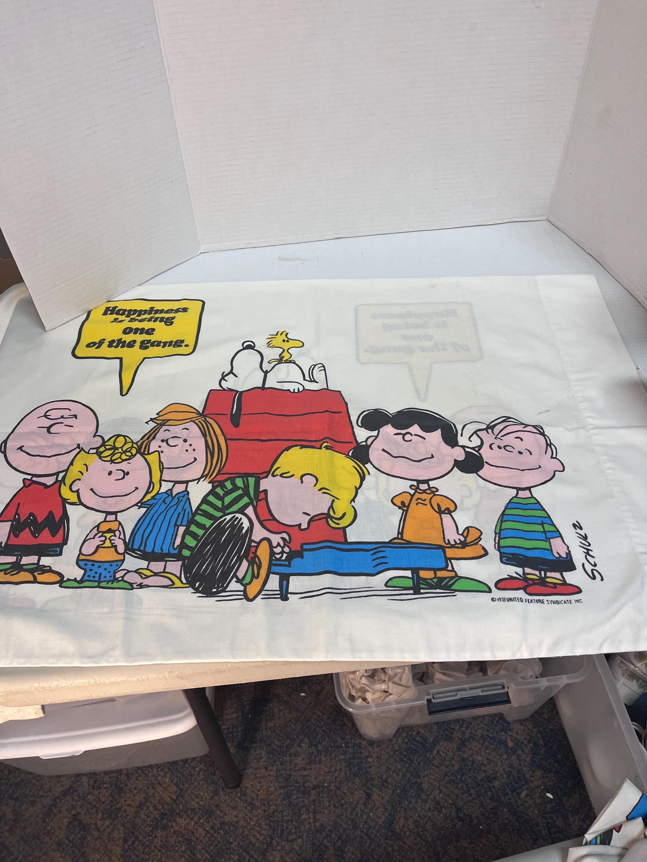 Vintage 70s Peanuts Sheets - Etsy