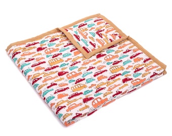 Handgemaakt beddengoed Baby Quilt Deken, Mooie Hand Blok Baby Quilt, Etnische Kantha Bed Cover 40x40 Inch (102 X 102 Cm) Peuter Bed Grootte