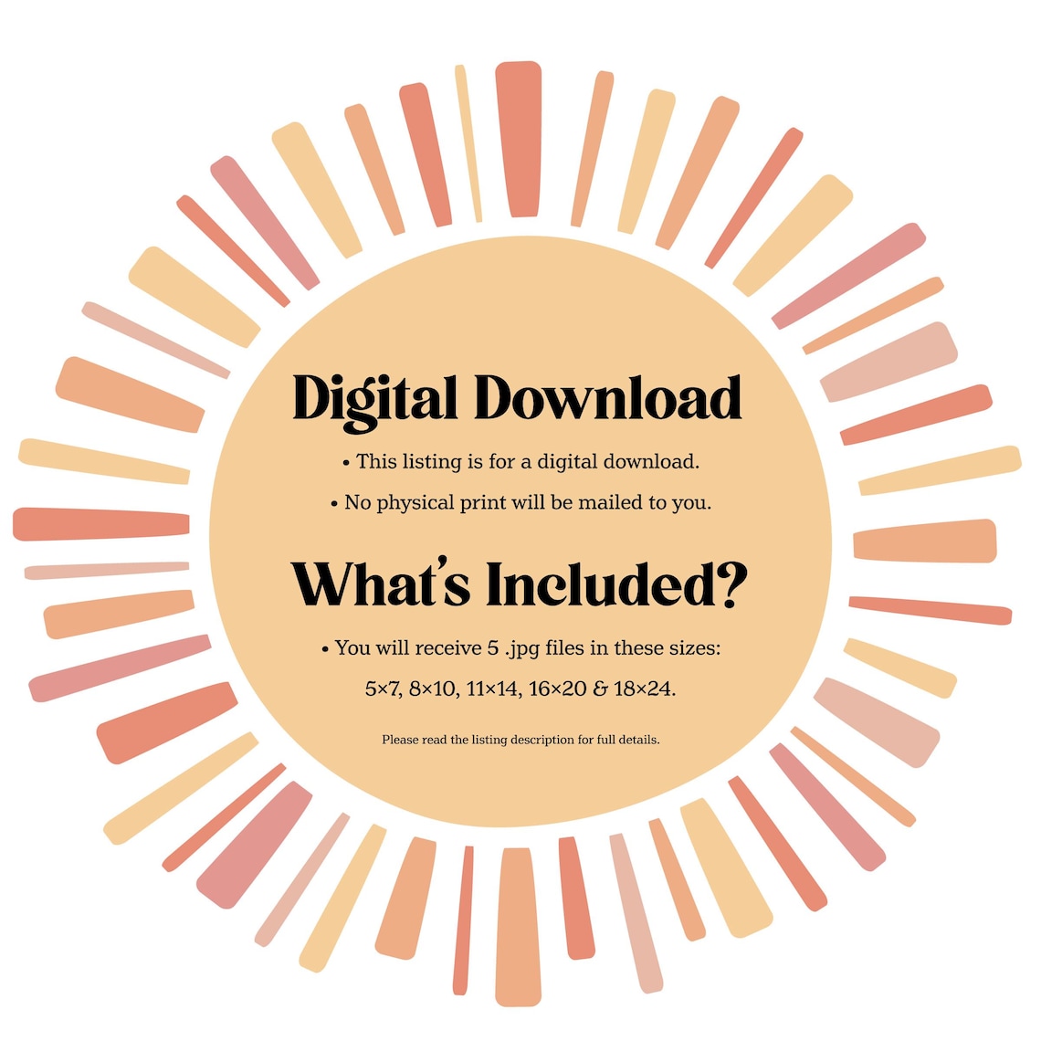 Colors Chart Poster Digital Download | Rainbow Crayon Printable for ...