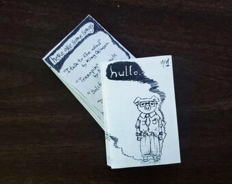 Hola. #1 - Pequeño fanzine dibujado a mano
