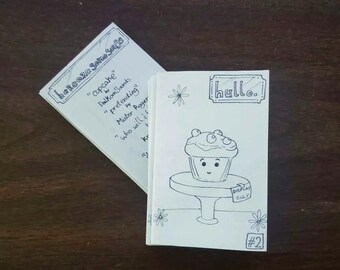 Hola. #2 - fanzine dibujado a mano