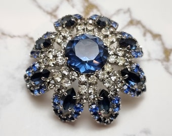 RARE Vtg 1966 Signed CHRISTIAN DIOR Germany Gold Flower