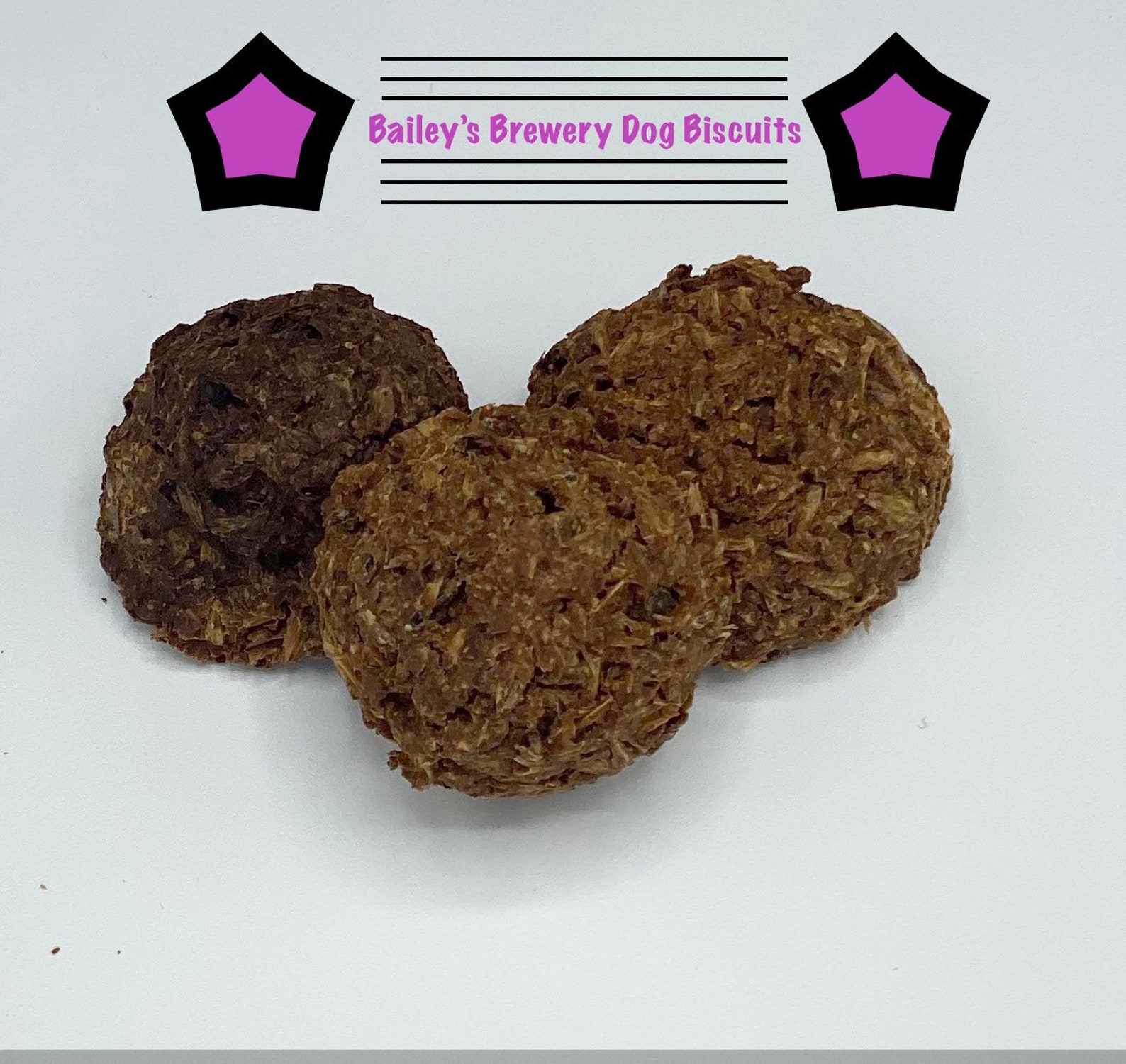 Bailey's Brewery Dog Biscuits Peanut Butter Flavored Dog Etsy
