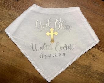 Baptism Bib Custom
