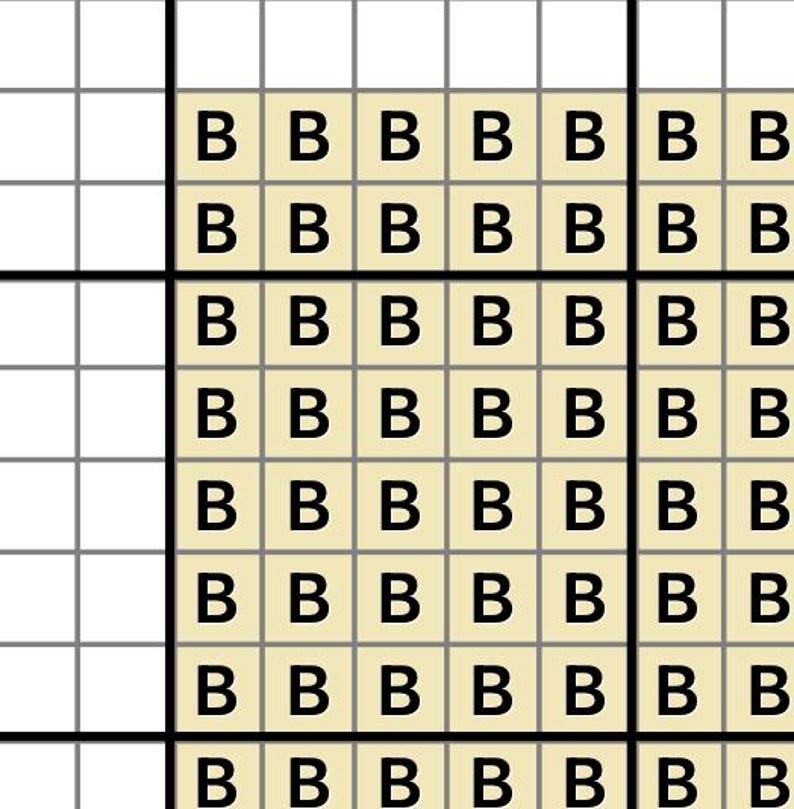 Butter 3D Finish Needlepoint Chart (Digital Download) image 2