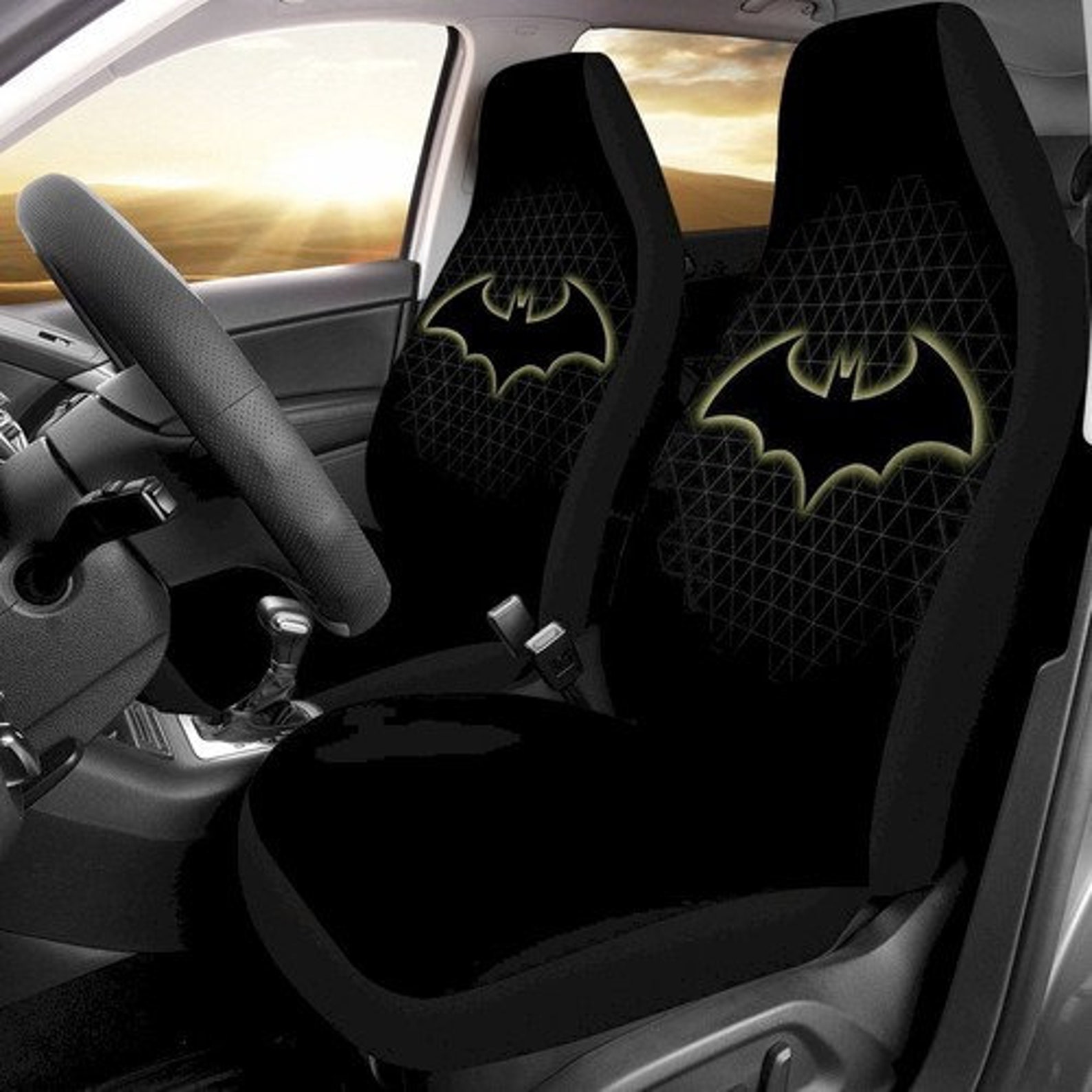 Batman Dc Comics Car Seat CoversCovers for Vehicle Car Seat Etsy