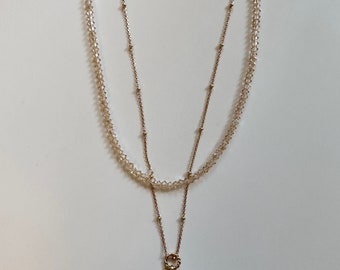 Swarovski crystal Necklace,Choker Necklace ,Dainty jewelry,Dainty Choker,crystal choker,minimalist necklace,Quartz Jewelry