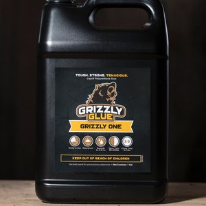 Grizzly een houtlijm, polyurethaanlijm, 1 gallon fles door Grizzly Glue (1G)