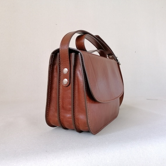 Sac a main clearance 3 compartiments cuir