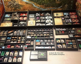 Legends of Andor 1-3® Organizer - Construction plan (German) compatible with this board game (.pdf)