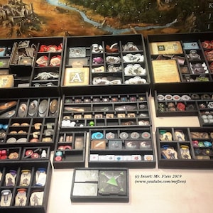 Legends of Andor 1-3® Organizer - Construction plan (German) compatible with this board game (.pdf)