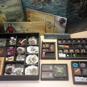 Legends of Andor 2® - Journey to the North - Organizer - Building plan (German) compatible with this board game (.pdf)