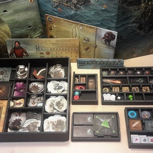 Legends of Andor 2® - Journey to the North - Organizer - Blueprint (english) compatible with this board game (.pdf)