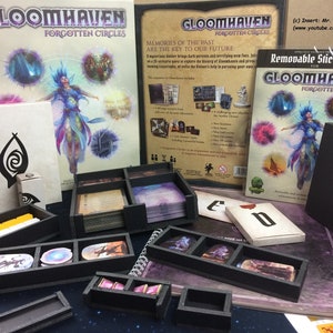 Gloomhaven® Forgotten Circles Organizer - Blueprint (english) compatible with this board game expansion (.pdf)