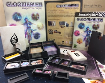 Gloomhaven® Forgotten Circles Organizer - Blueprint (english) compatible with this board game expansion (.pdf)