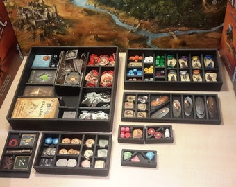 Legends of Andor 1® Organizer - Building plan (German) compatible with this board game (.pdf)