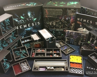 Nemesis® & Erweiterungen Organizer - Bauplan (deutsch) kompatibel mit diesem Brettspiel (.pdf)