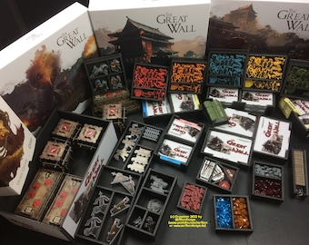 The Great Wall® & Expansions Organizer - Blueprint (english) compatible with this board game (.pdf)