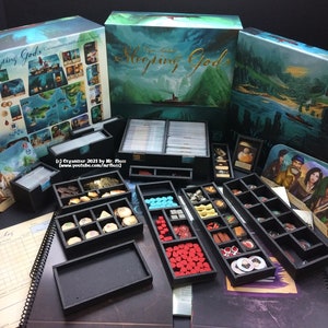 Sleeping Gods® Organizer - Construction plan (German) compatible with this board game (.pdf)