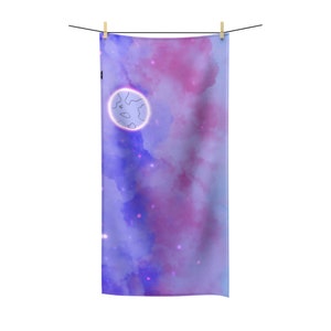Bath Towel - Egyptian Dreams - Sad Little Frenchie - French Bulldog