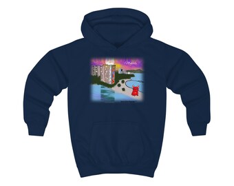 Felpa con cappuccio per bambini - Waikiki - Piccolo francese triste