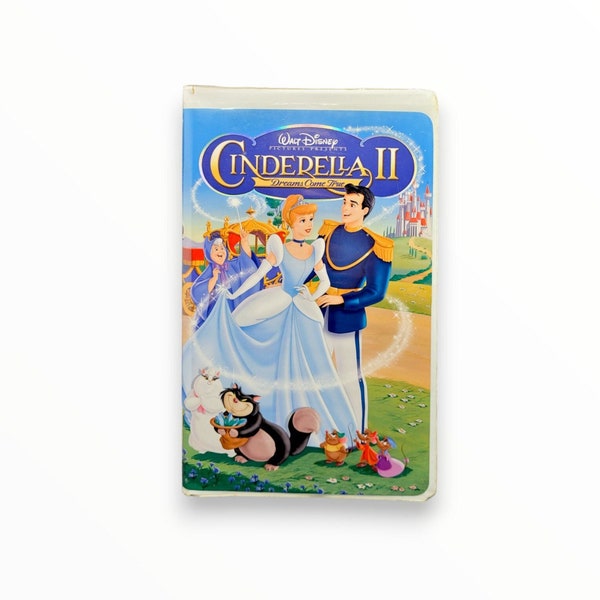 Cinderella II: Dreams Come True VHS 2002 (Walt Disney Home Video)