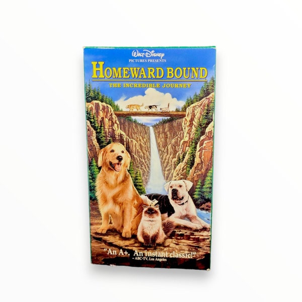 Homeward Bound: The Incredible Journey VHS 1993 (Walt Disney Home Video)