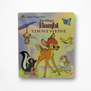 Bambi Count To Five 1991 (Board Books)