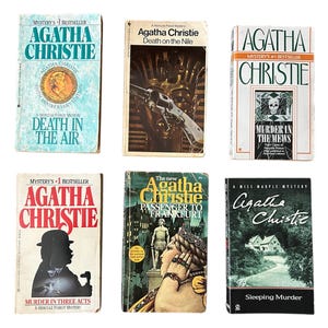 Agatha Christie Books Selection