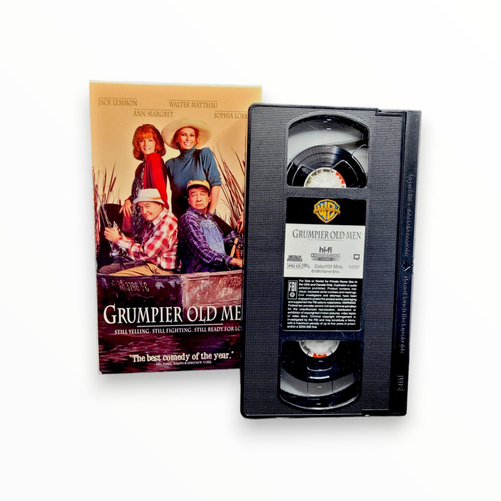 Grumpy Old Men / Grumpier Old Men VHS warner Bros Home Video - Etsy