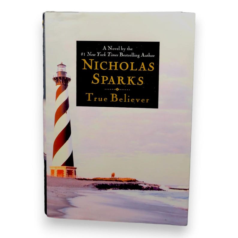 True Believer by Nicholas Sparks 2005 Etsy