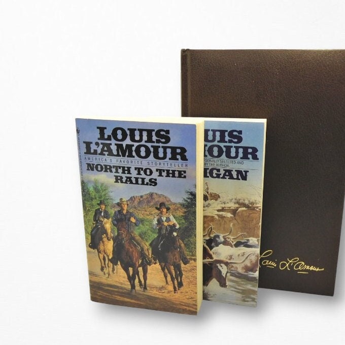 Louis L'amour Books north to the Rails Lonigan Sackett 