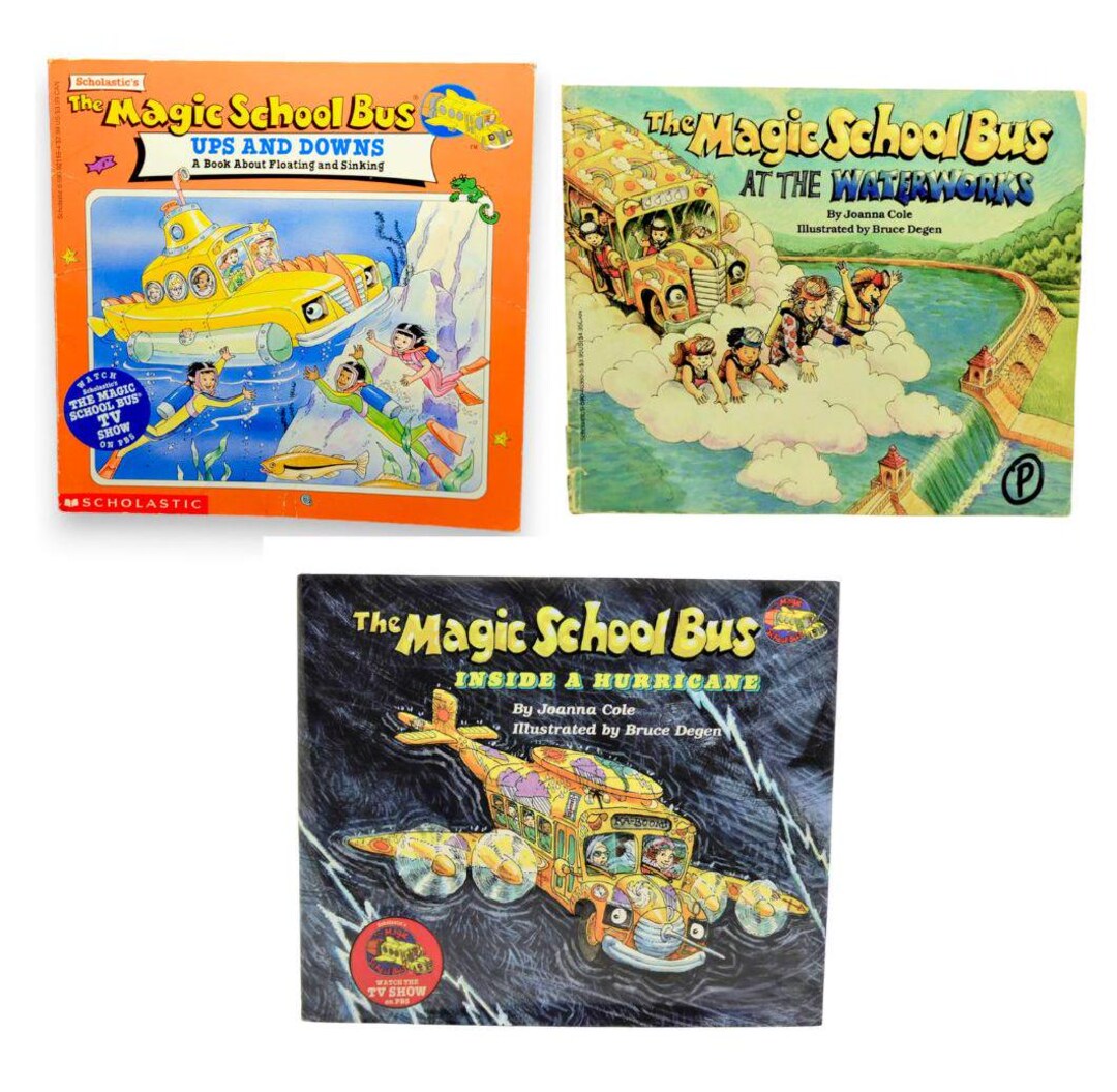 The Magic School Bus Books by Joanna Cole - Etsy