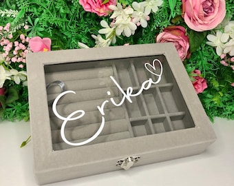 Personalised Jewellery Box