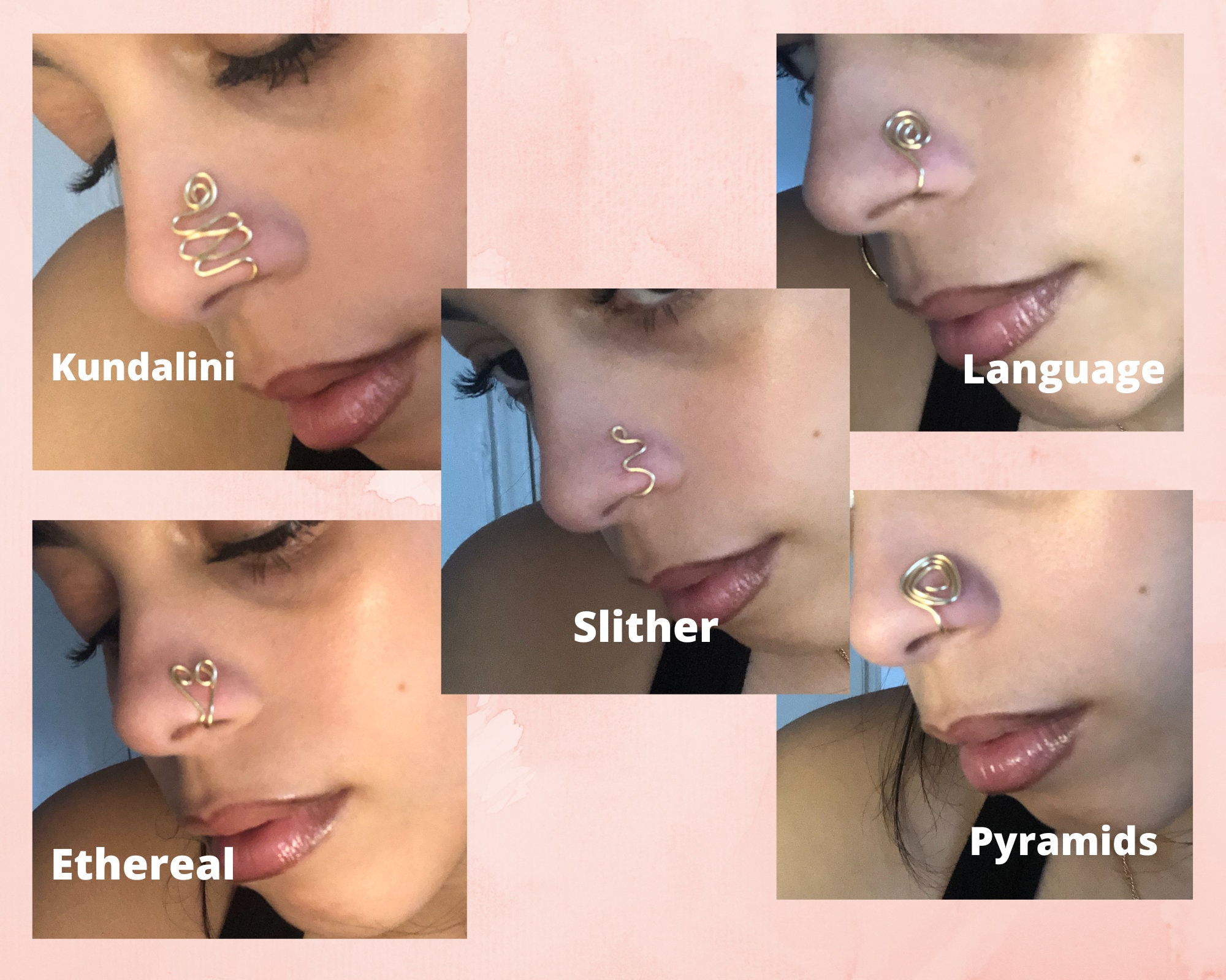 Adjustable Nose Cuffs Etsy