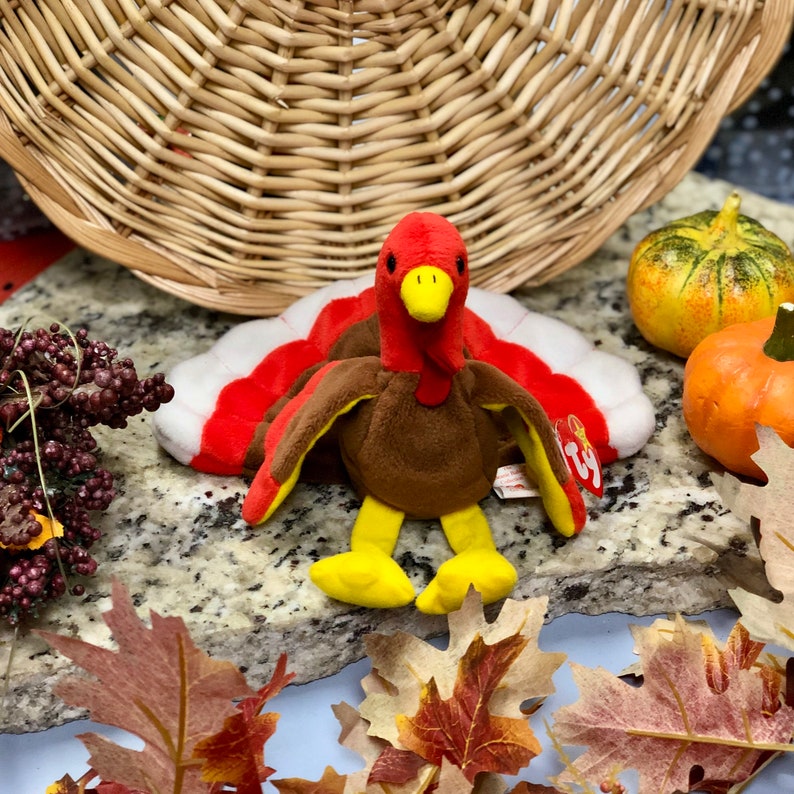 RARE Gobbles Beanie Baby, Retired, With Errors - Etsy