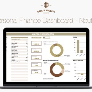 Wealth Building Finance Tracker Dashboard