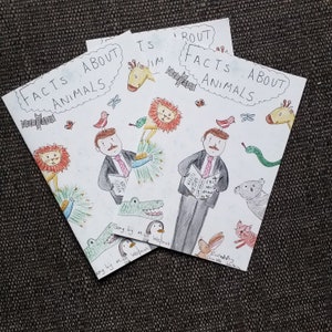 Faits sur les animaux - un zine inspiré de Taskmaster