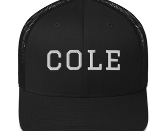 Custom Embroidered Trucker Cap