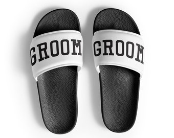 Sandalias para novio – Sandalias de boda para hombre, regalo para despedida de soltero