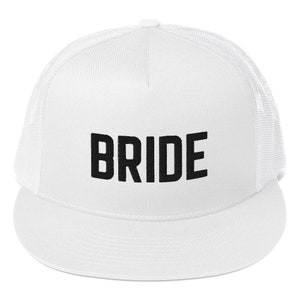 Bride Embroidered Trucker Cap