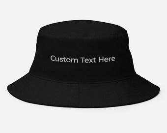 Custom Embroidered Bucket Hat