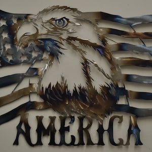 America Flag with Eagle