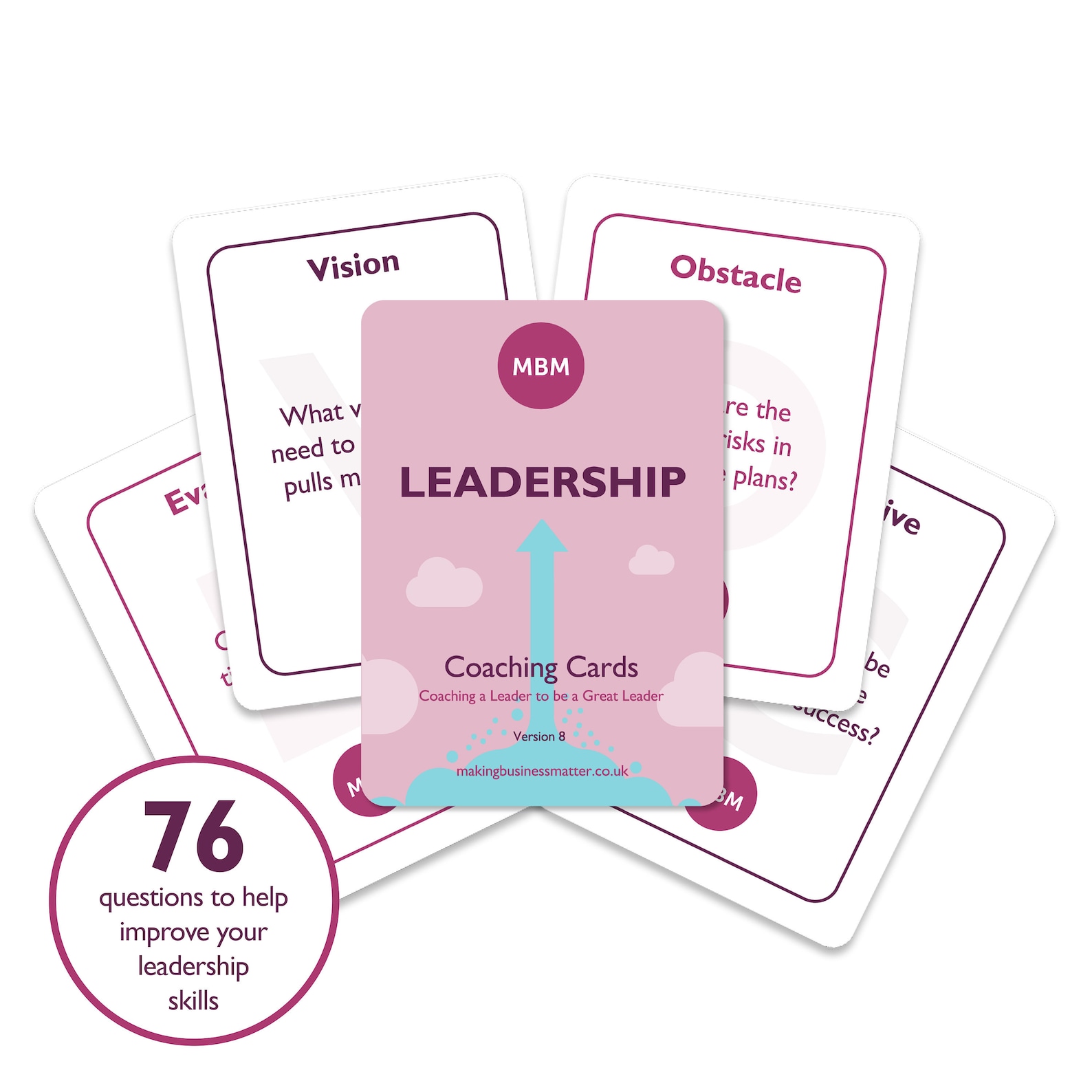 Leadership Coaching Cards 76 Cards New Leaders Experienced | Etsy