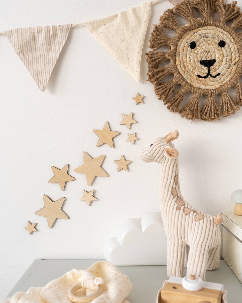 Star Shaped Wall Decor Etsy UK