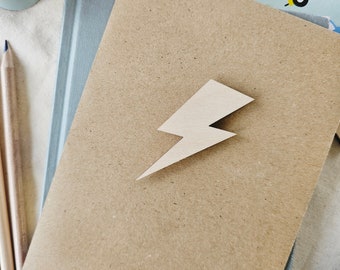 Wooden Lightning Wall Hook | Kis Room Lightning Bolt Wall Hook