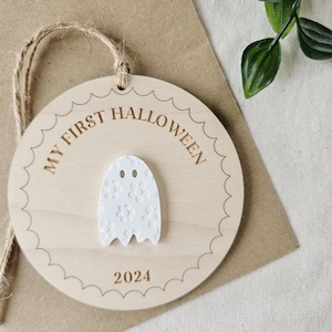 My First Halloween Ornament | Babies First Halloween Ornament | Halloween Gifts For Kids | Spooky Halloween Keepsake | Halloween Boo Basket