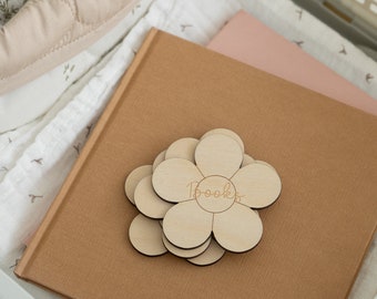 Flower Shape Storage Labels