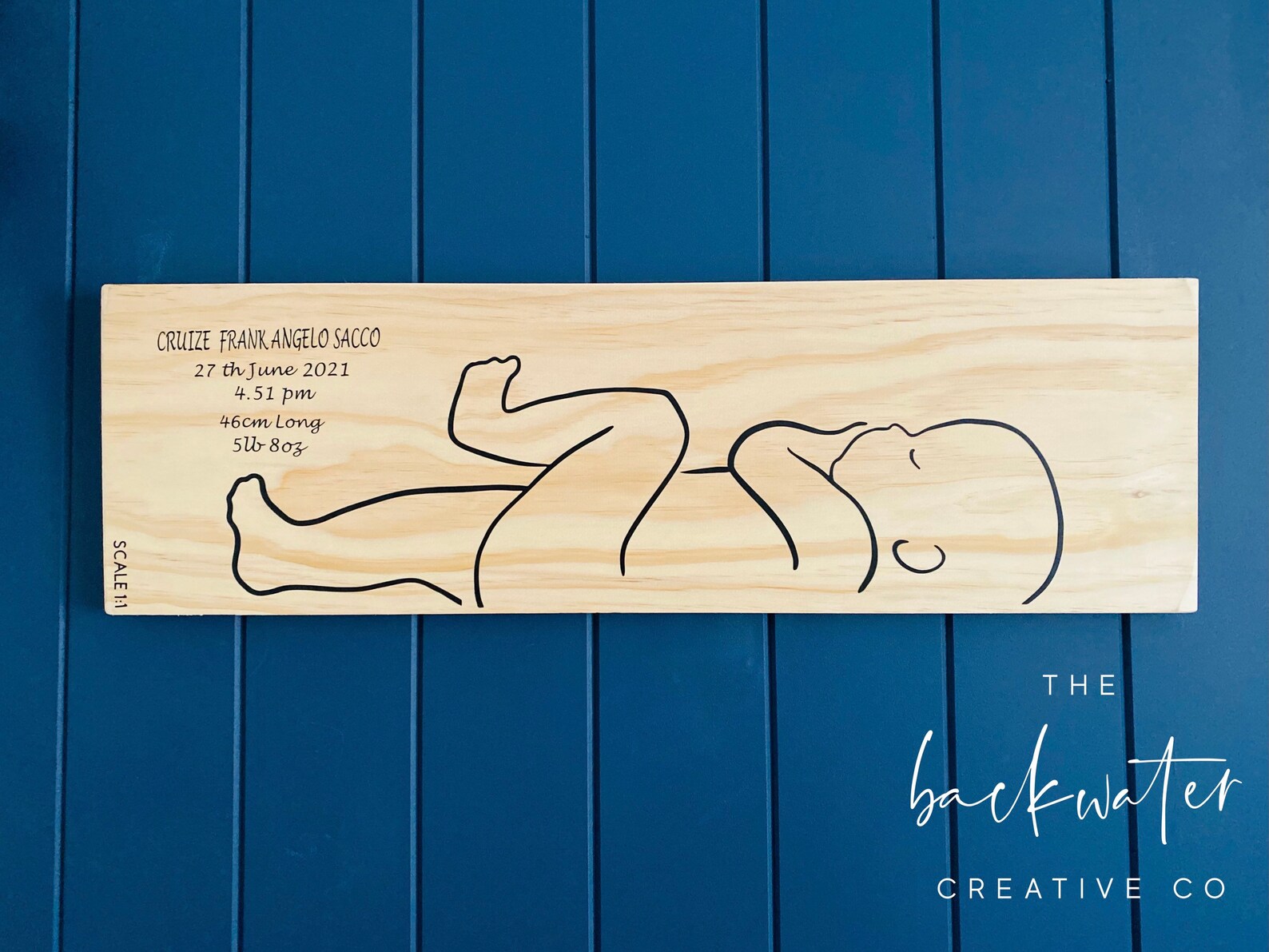 Personalised Baby Wall Hanging Etsy